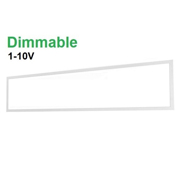 Panneau LED - Dimmable - 30x120 cm - 36 Watt - 4320lm (120lm/W) - 3000K  blanc chaud 